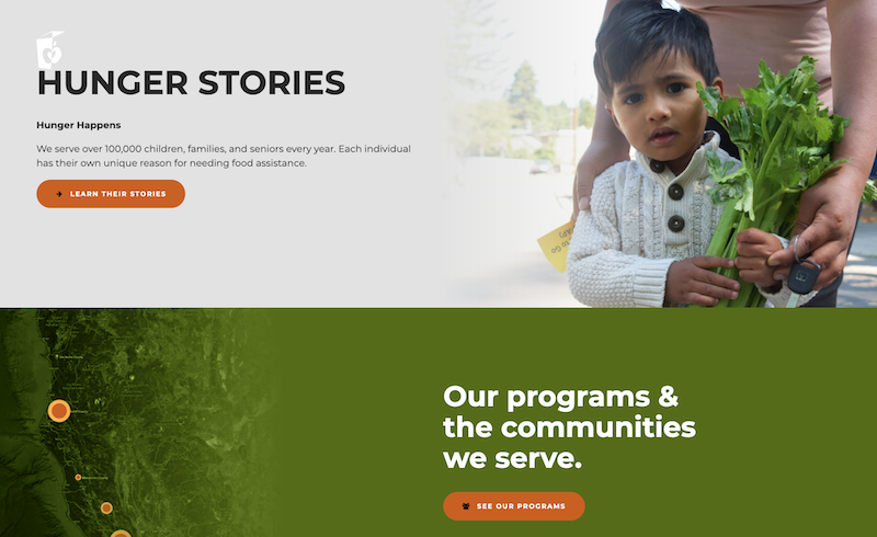 Redwood Empire Food Bank Homepage