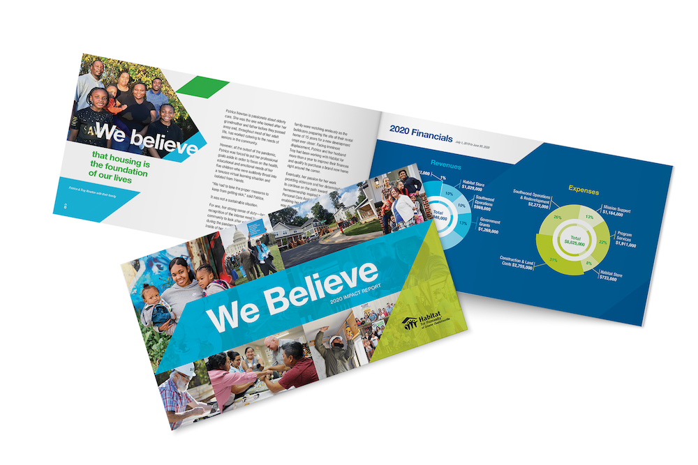 print marketing materials - annual report