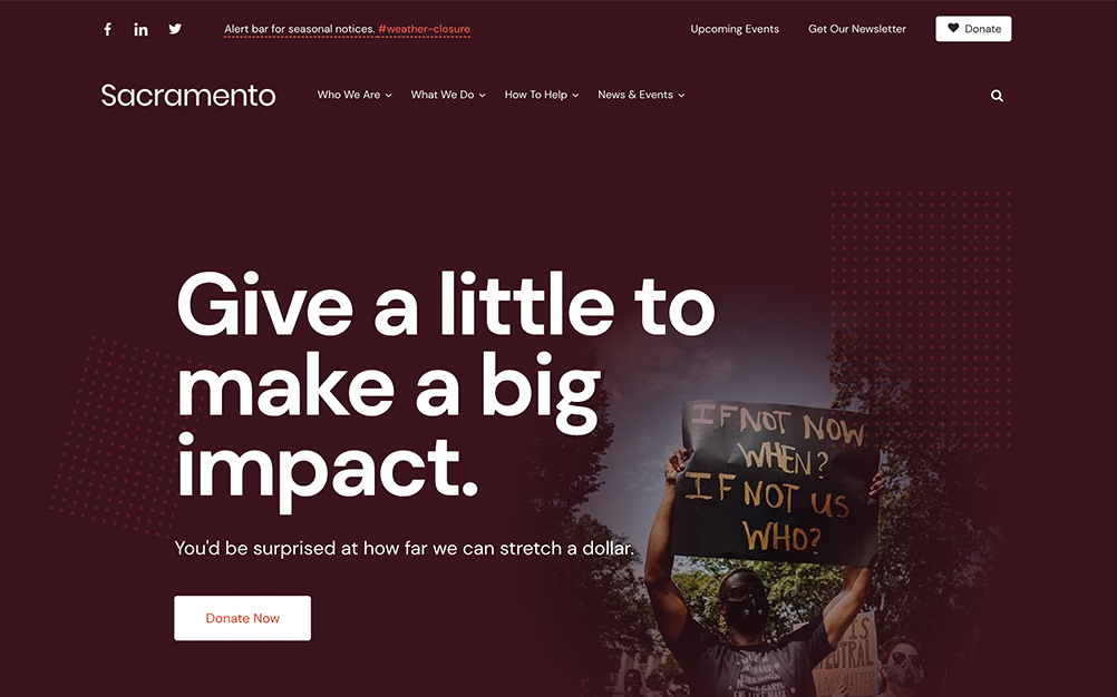 Nonprofit Website Design Bloom