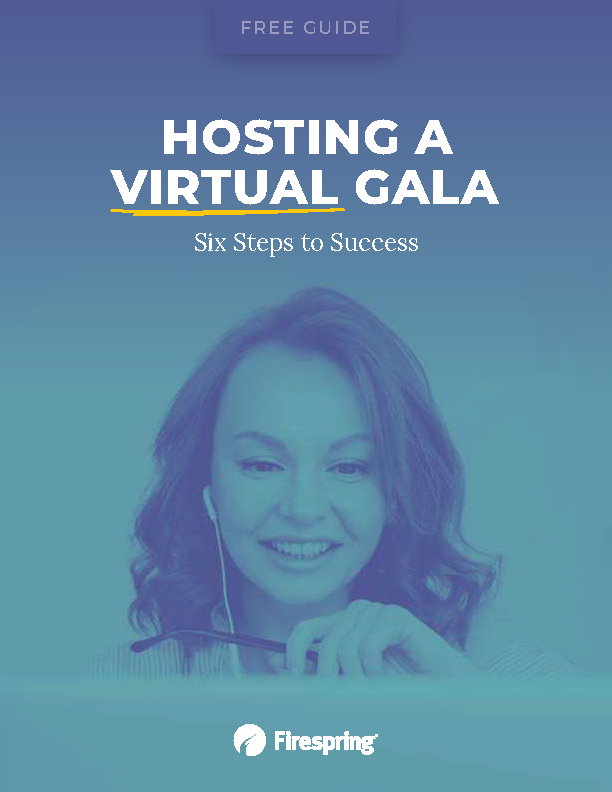 image illustrating planning virtual gala