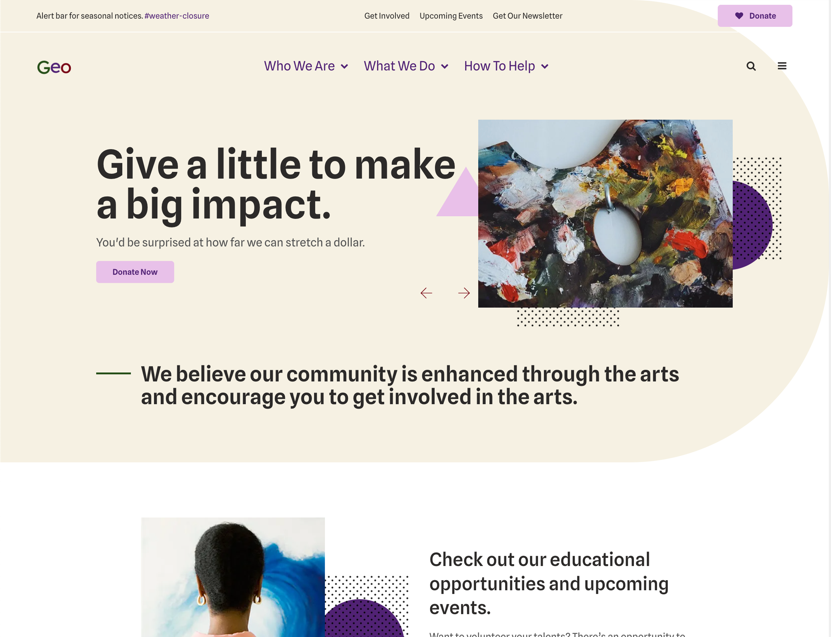 Nonprofit Website Design Vigor